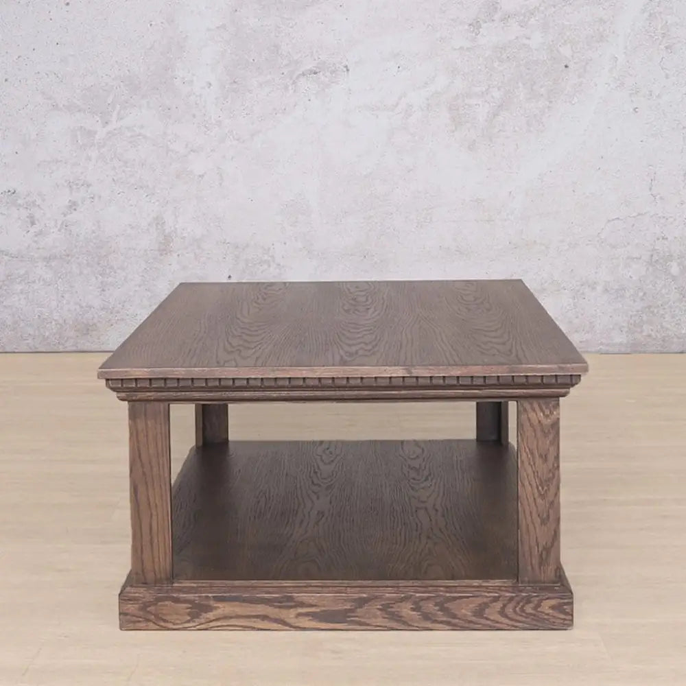 Charleston Coffee Table - 1200 - Antique Dark Oak - Antique Dark Oak - Coffee Table
