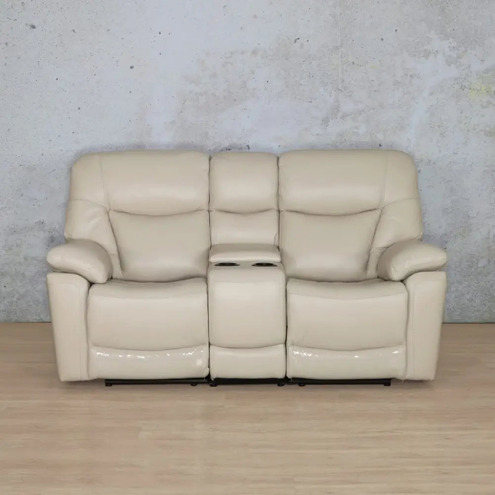 Chester Leather Home Theatre Suite 3 + 2 + 1 - Available on Special Order Plan Only - Leather Recliner