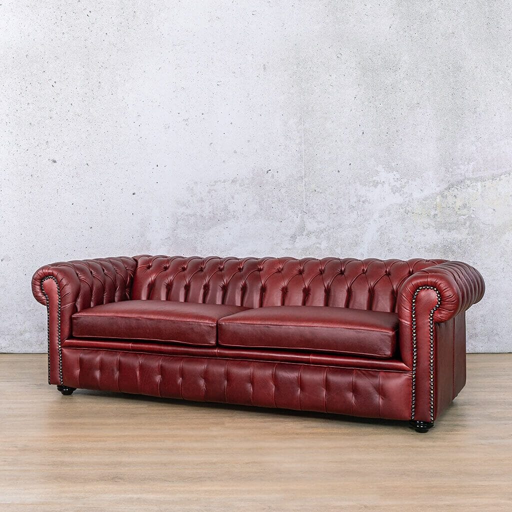 Chesterfield 3 Seater Leather Sofa Leather Sofa Leather Gallery-royal-coffee