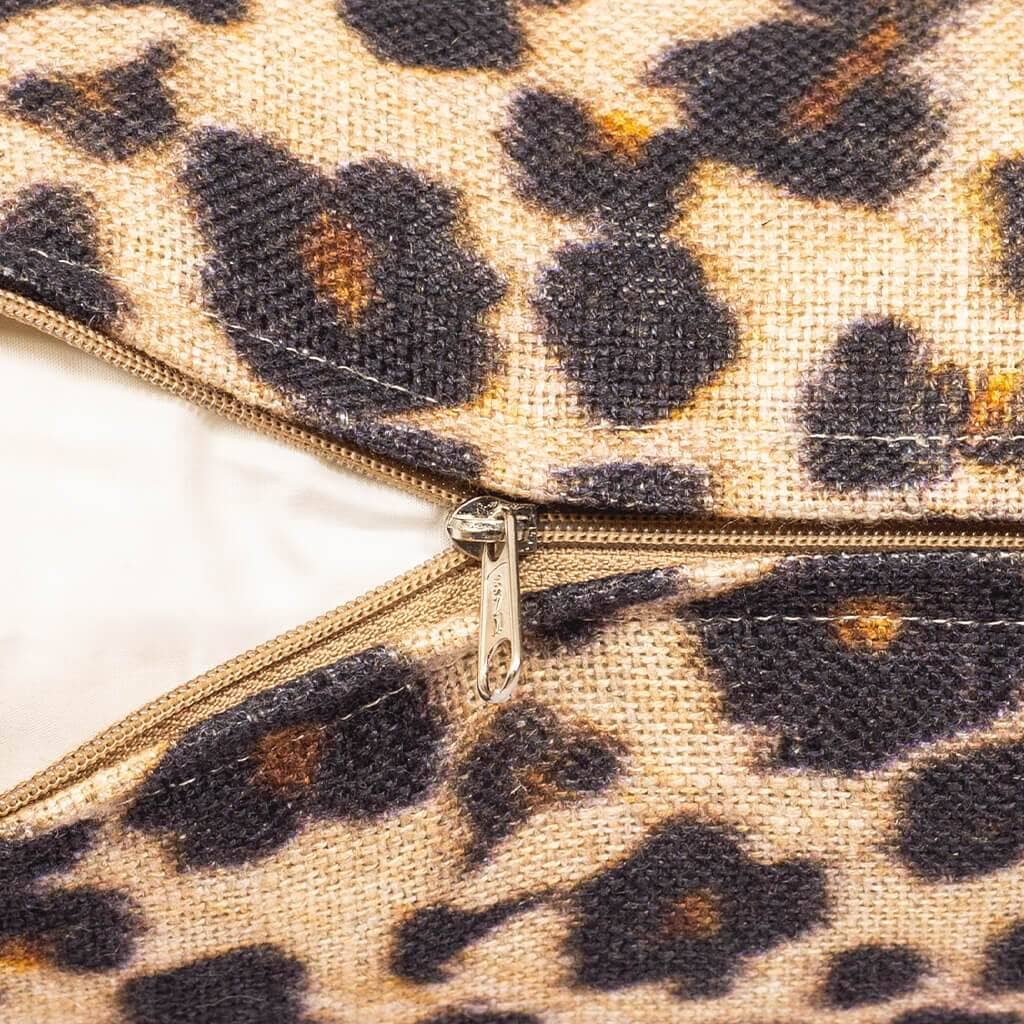 Cougar Leopard Bolster Cushion Cushion Leather Gallery 