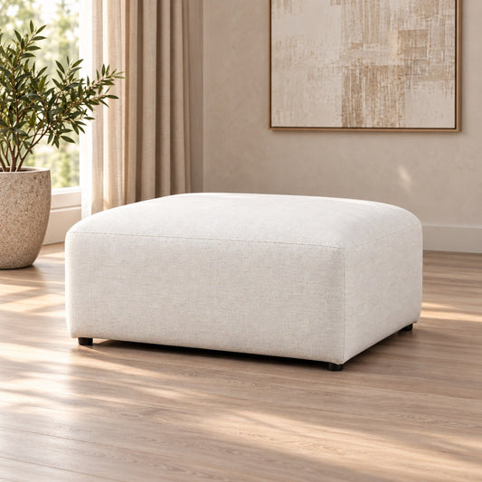 Cove Fabric Ottoman