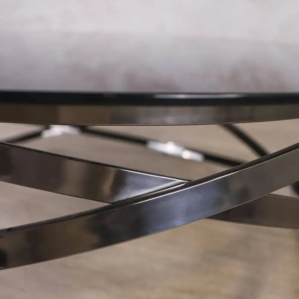 Crystal Coffee Table in Black - CRYSTAL - Coffee Table