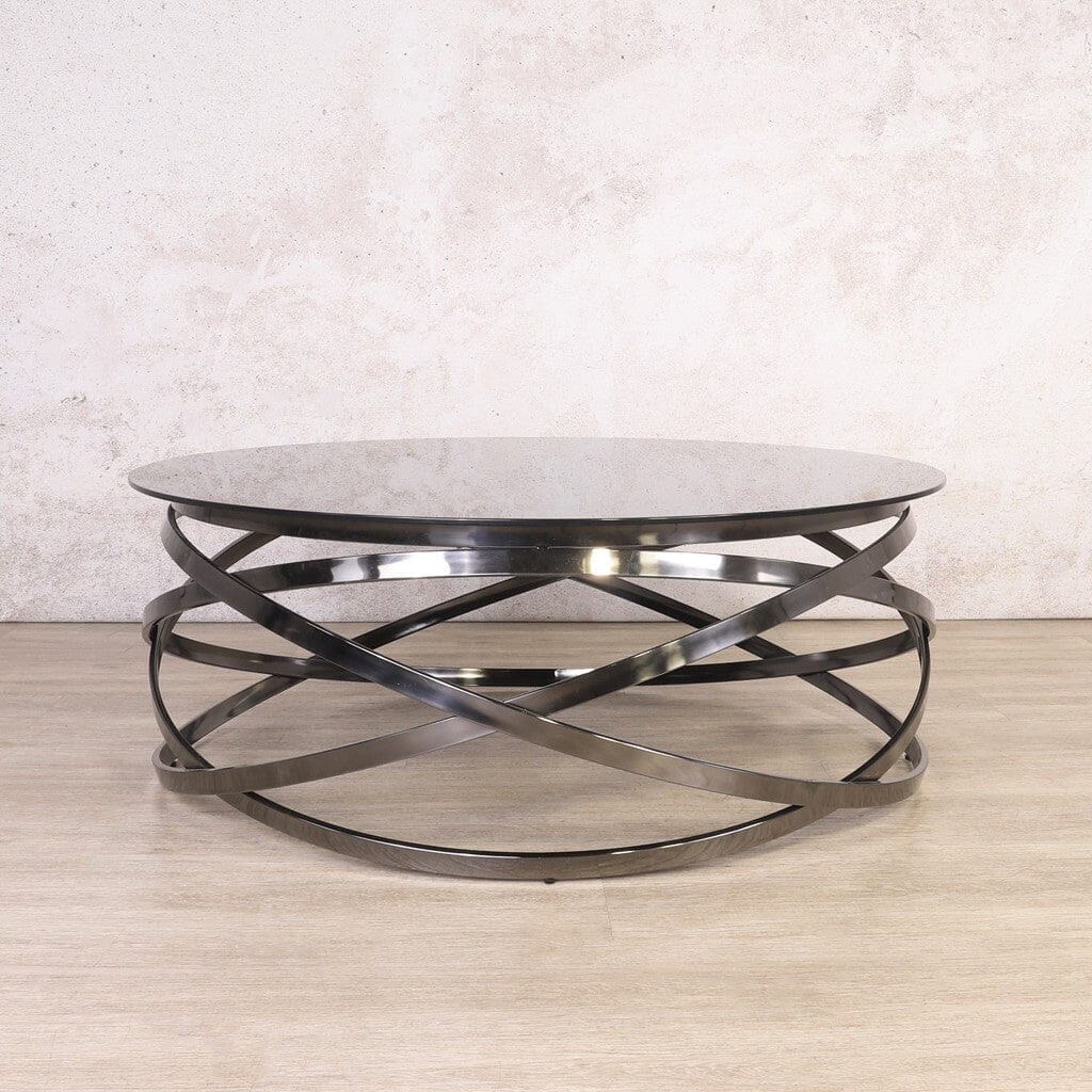 Crystal Coffee Table Black - Available on Special Order Plan Only Coffee Table Leather Gallery CRYSTAL 