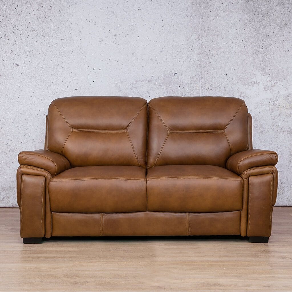 San Lorenze 2 Seater Leather Sofa Leather Sofa Leather Gallery Czar Pecan 