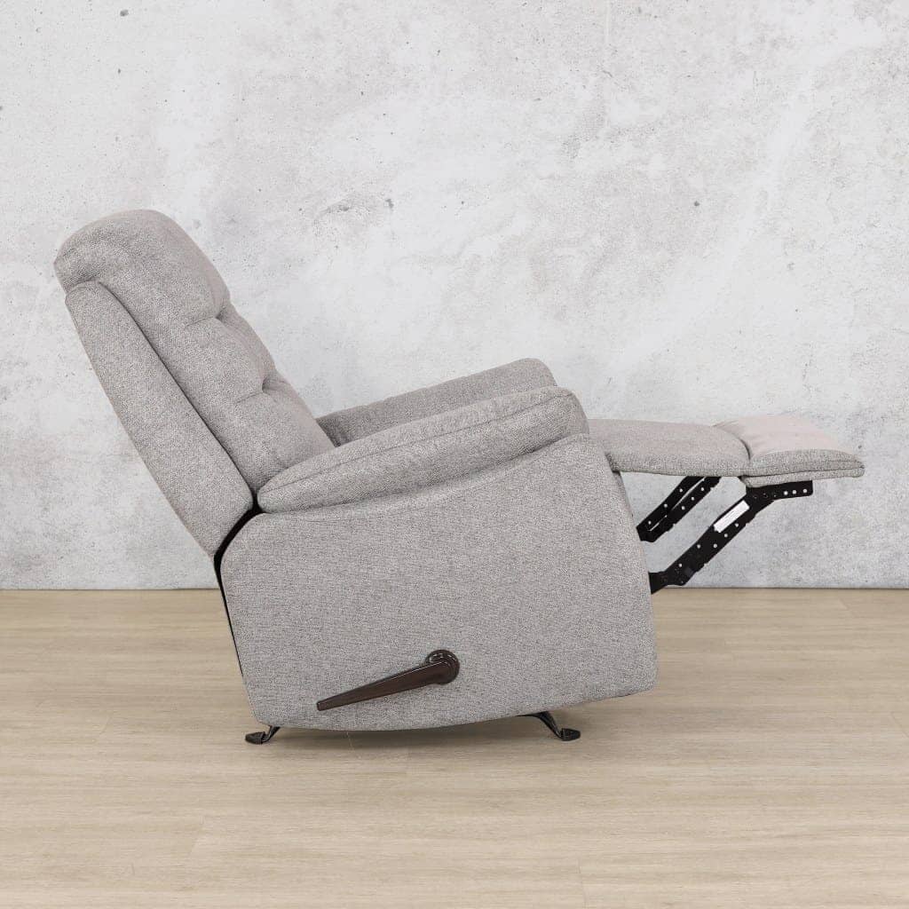 Dallas Fabric Rocker Recliner Fabric Recliner Leather Gallery Majestic Grey