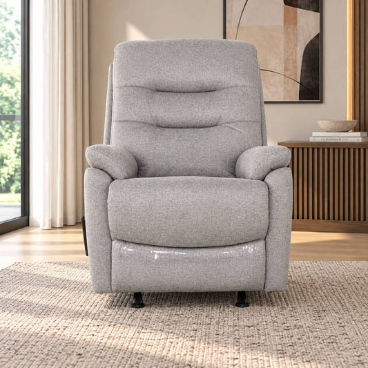 Dallas Fabric Rocker Recliner Fabric Recliner Leather Gallery Majestic Grey