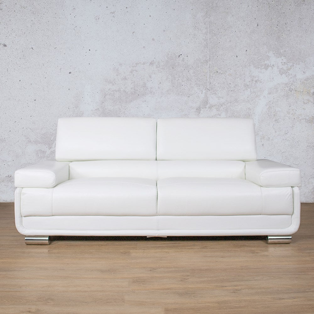 Tobago 3 Seater Leather Couch - Leather Couches