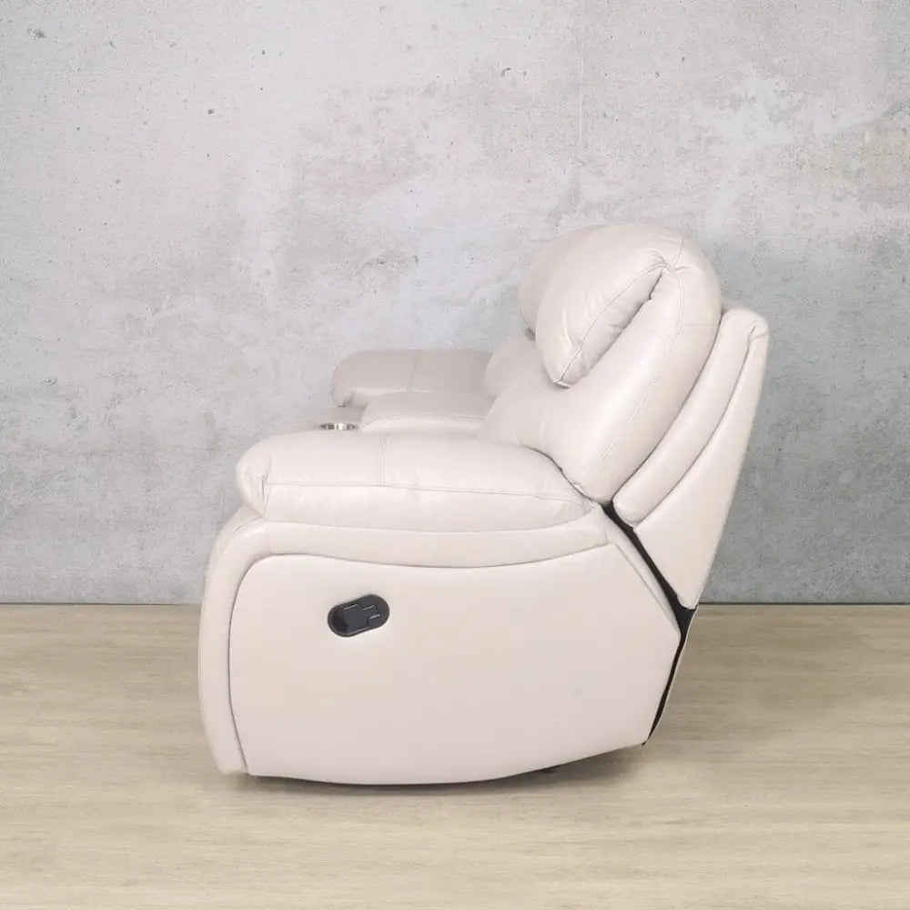 Delta 2 Seater Home Theatre Leather Recliner - Leather Recliner