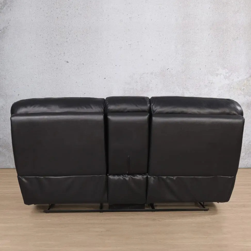 Delta 2 Seater Home Theatre Leather Recliner - Leather Recliner