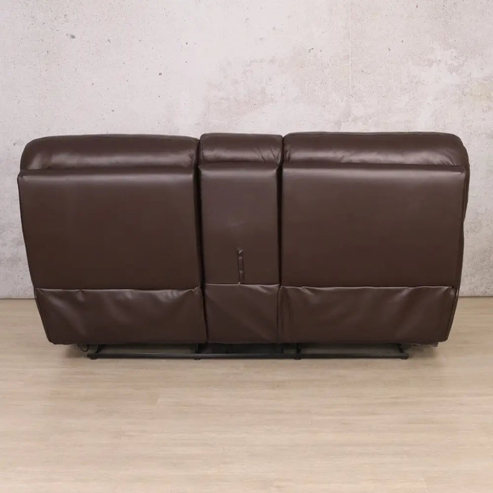 Delta 2 Seater Home Theatre Leather Recliner - Leather Recliner