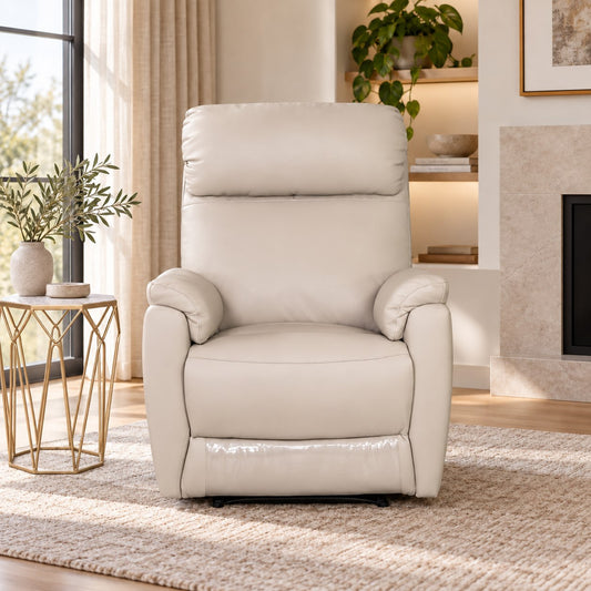 Denver 1 Seater Leather Recliner Chair