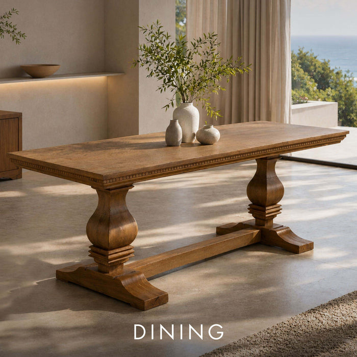 leather gallery Dining Room Table Collection