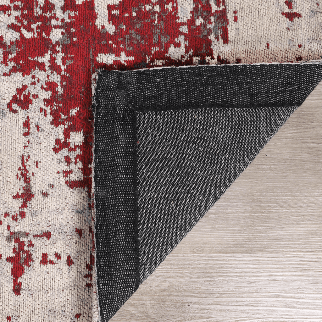 Donatella Rug - Crimson Red Carpets Leather Gallery 