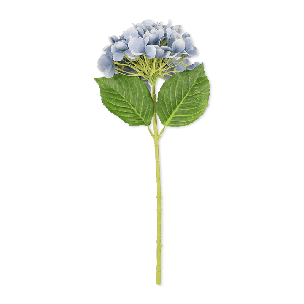 Dusty Blue Stemmed Hydrangea Decor Leather Gallery