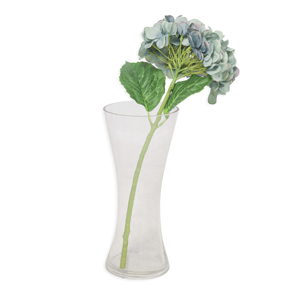 Dusty Blue Stemmed Hydrangea Decor Leather Gallery