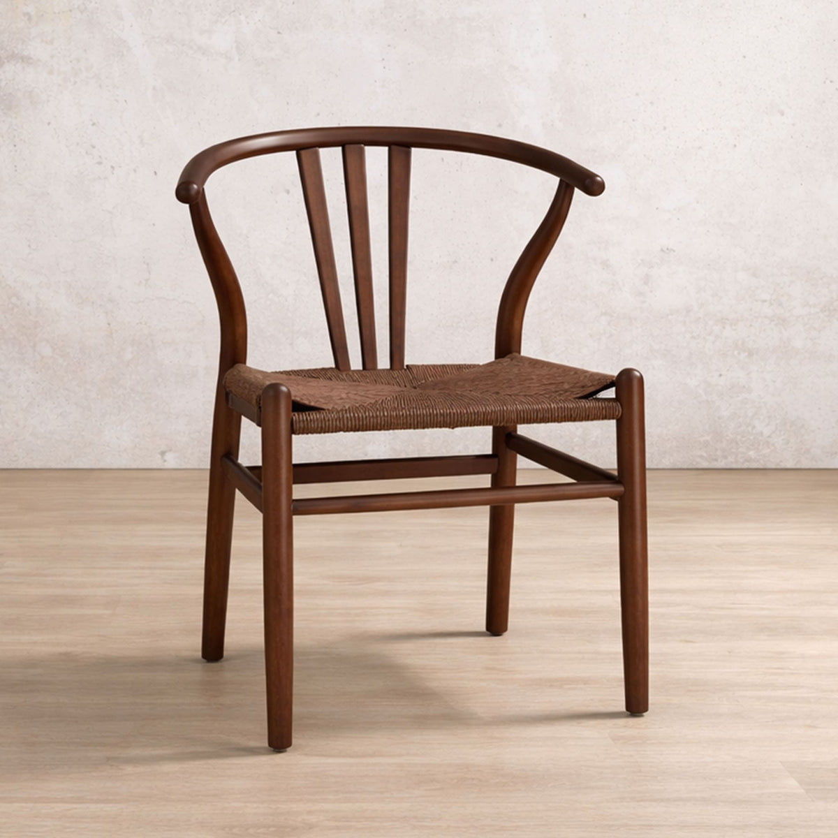 Elara Dining Chair - Leather Gallery - Walnut