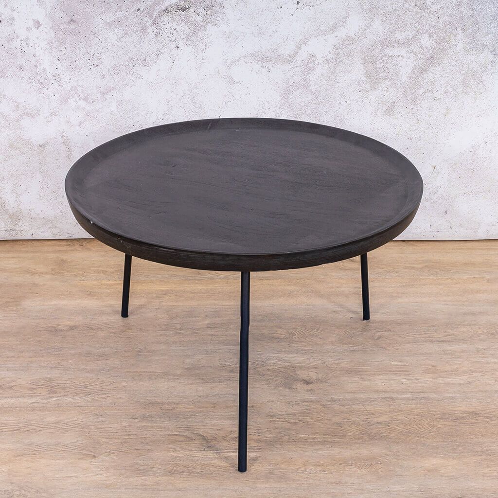 Emery Side Table Side Table Leather Gallery
