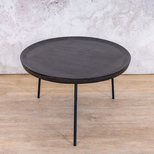 Emery Side Table Side Table Leather Gallery