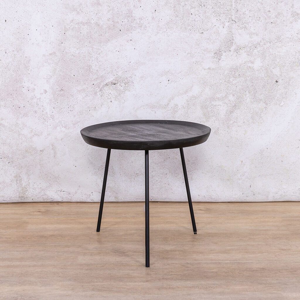 Emery Side Table Side Table Leather Gallery