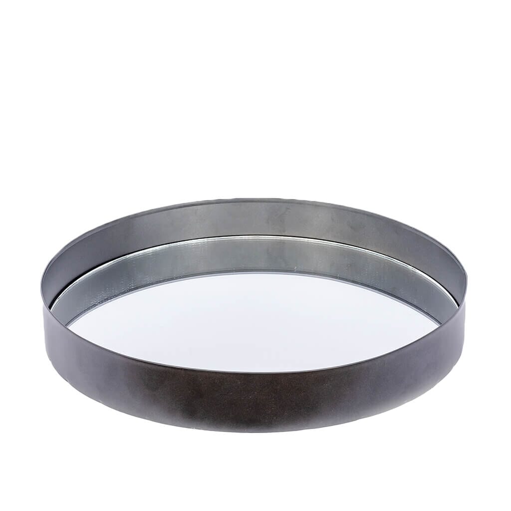 Fallon Mirror Tray - Small Trays Leather Gallery