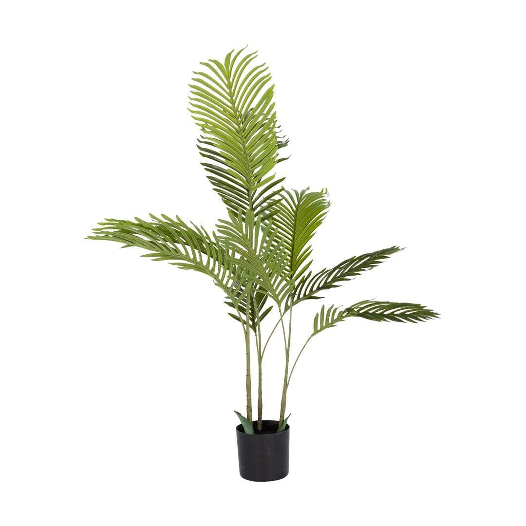 Faux Areca Palm Plant Decor Leather Gallery