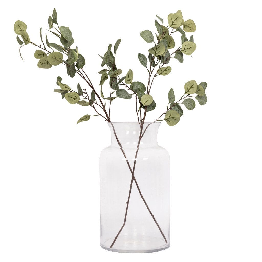 Faux Dried Eucalyptus Leaf Stem Decor Leather Gallery 