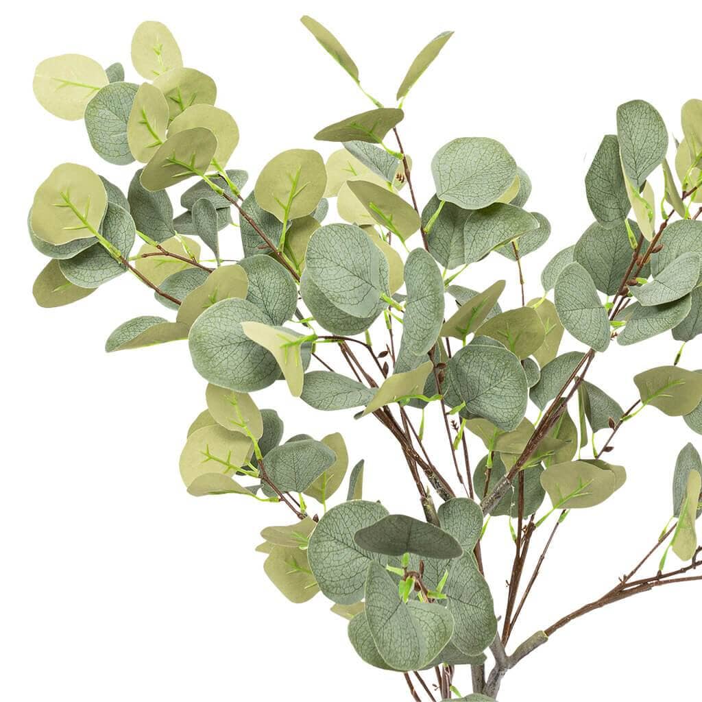 Faux Eucalyptus Tree Decor Leather Gallery 