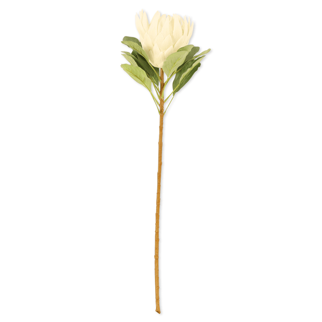 Faux Opalescent Stemmed Protea Decor Leather Gallery