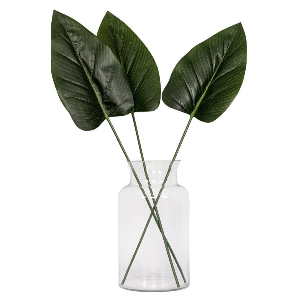 Faux Philodendron Decor Leather Gallery