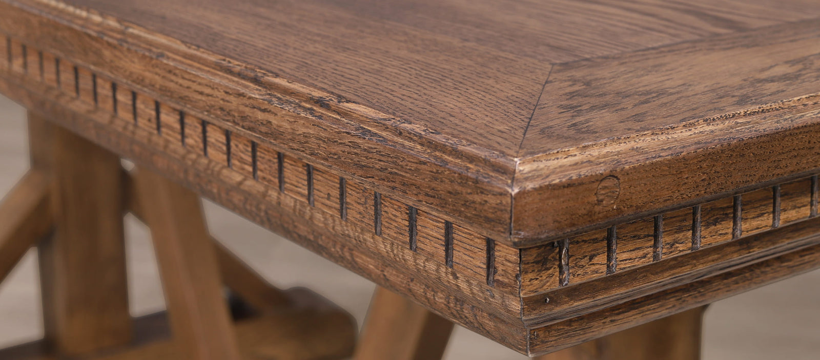 Close up of fluted wood detailing on dining table | Dining room furniture, dining tables for sale, 8 seater dining table, dining tables, dining room table