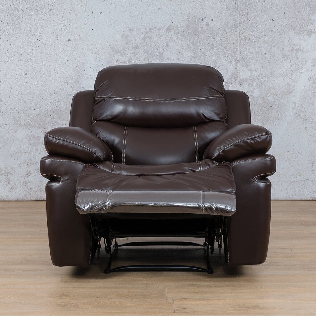 Geneva 1 Seater Leather Recliner Leather Recliner Leather Gallery Choc