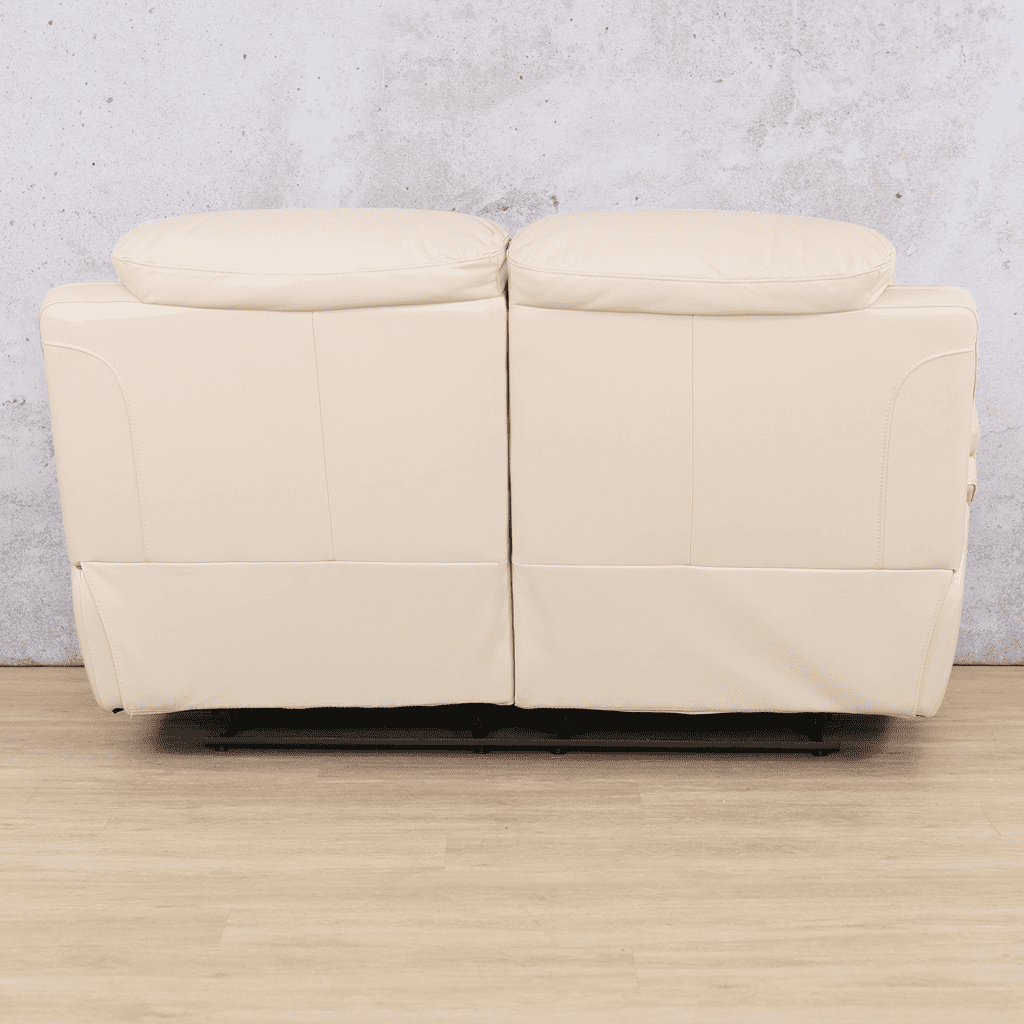 Geneva 2 Seater Leather Recliner Leather Recliner Leather Gallery beige-g