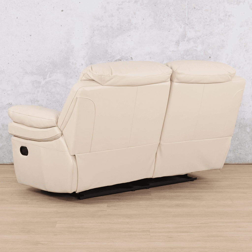 Geneva 2 Seater Leather Recliner Leather Recliner Leather Gallery beige-g