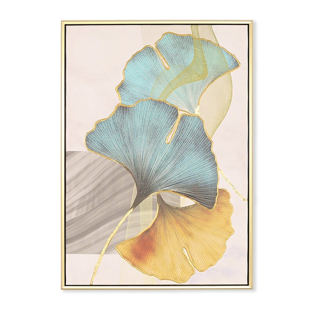 Ginkgo Leaves 2 Painting Leather Gallery 