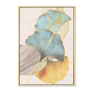 Ginkgo Leaves 2 Painting Leather Gallery 