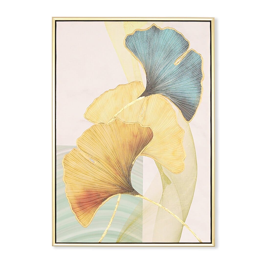 Ginkgo Leaves 3 Painting Leather Gallery 