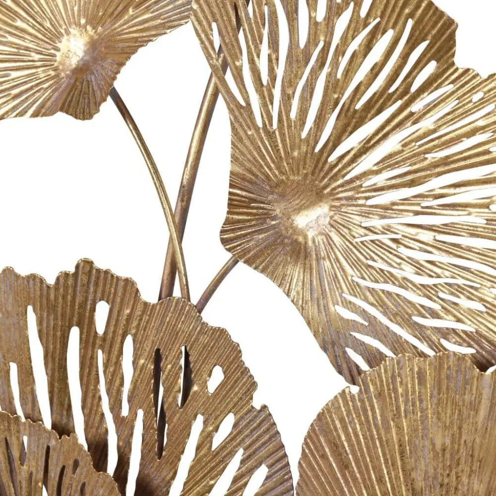 Gold Fan Wall Art - Wall Art