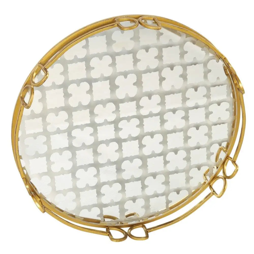 Gold Valentino Tray - Trays
