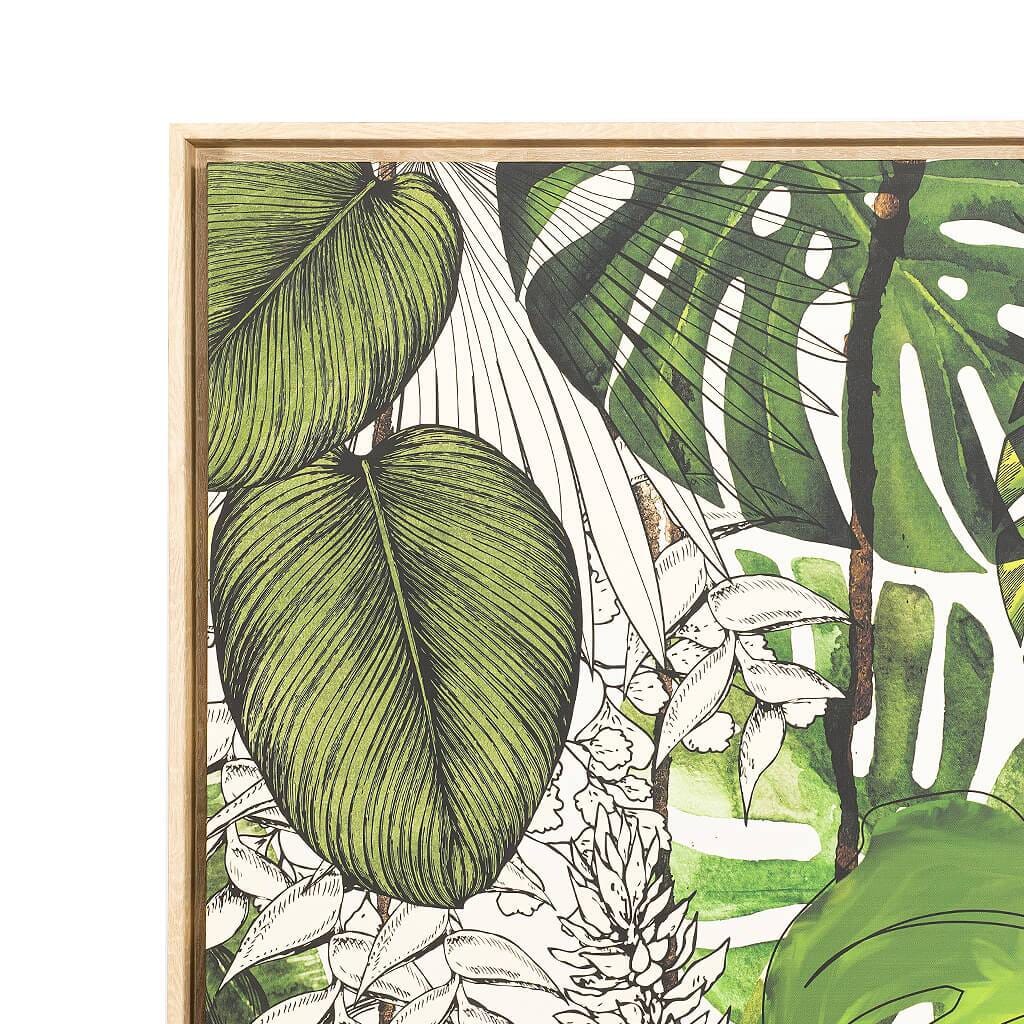 Green Delicious Monster Picture Frame - 1340 x 840 Painting Leather Gallery 