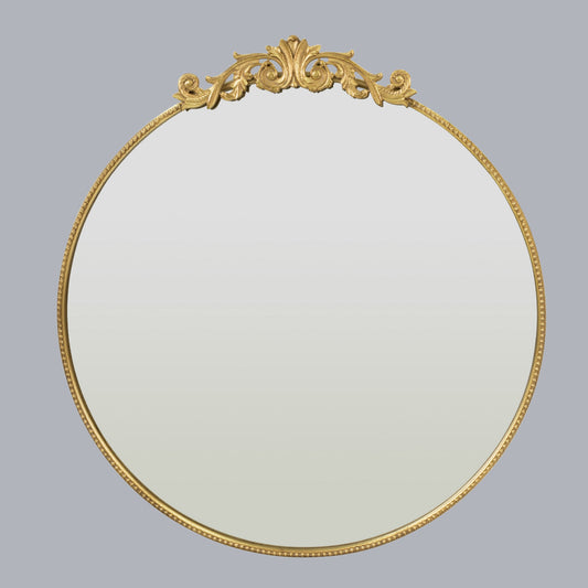 Gwendolyn Gold Mirror (914mm x 978mm) - Mirror