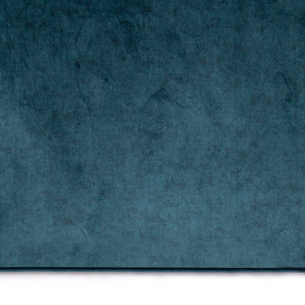Harper Harbour Teal & Morning Mist Fabric Throw Throw Leather Gallery