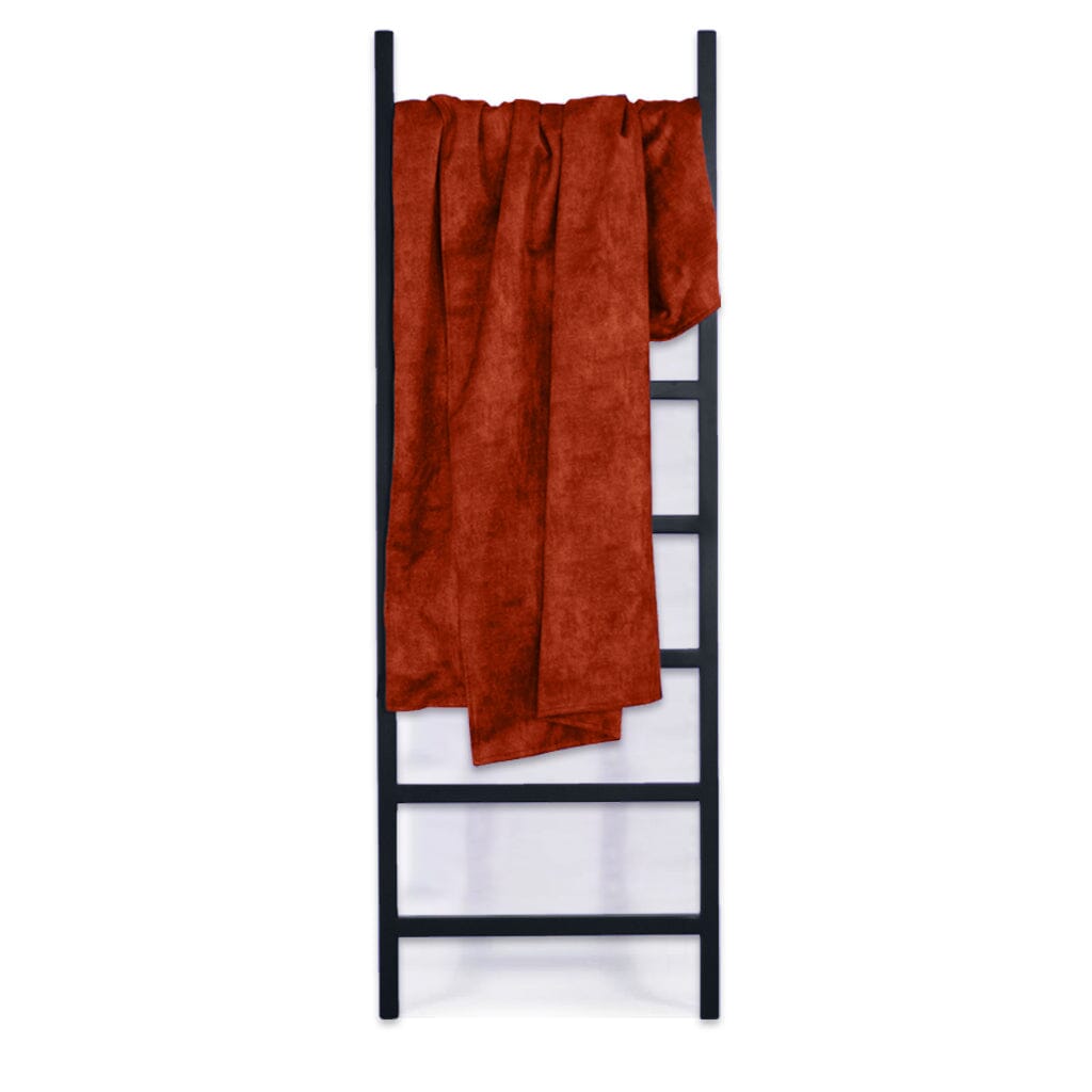 Harper Oriental Rust Fabric Throw Throw Leather Gallery