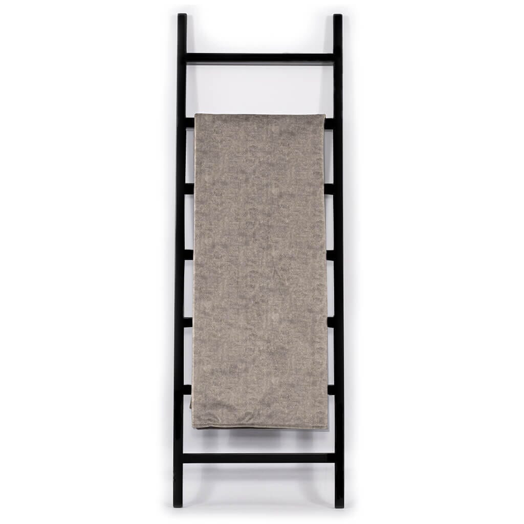 Harper Warm Mocha & Morning Mist Fabric Throw Throw Leather Gallery 