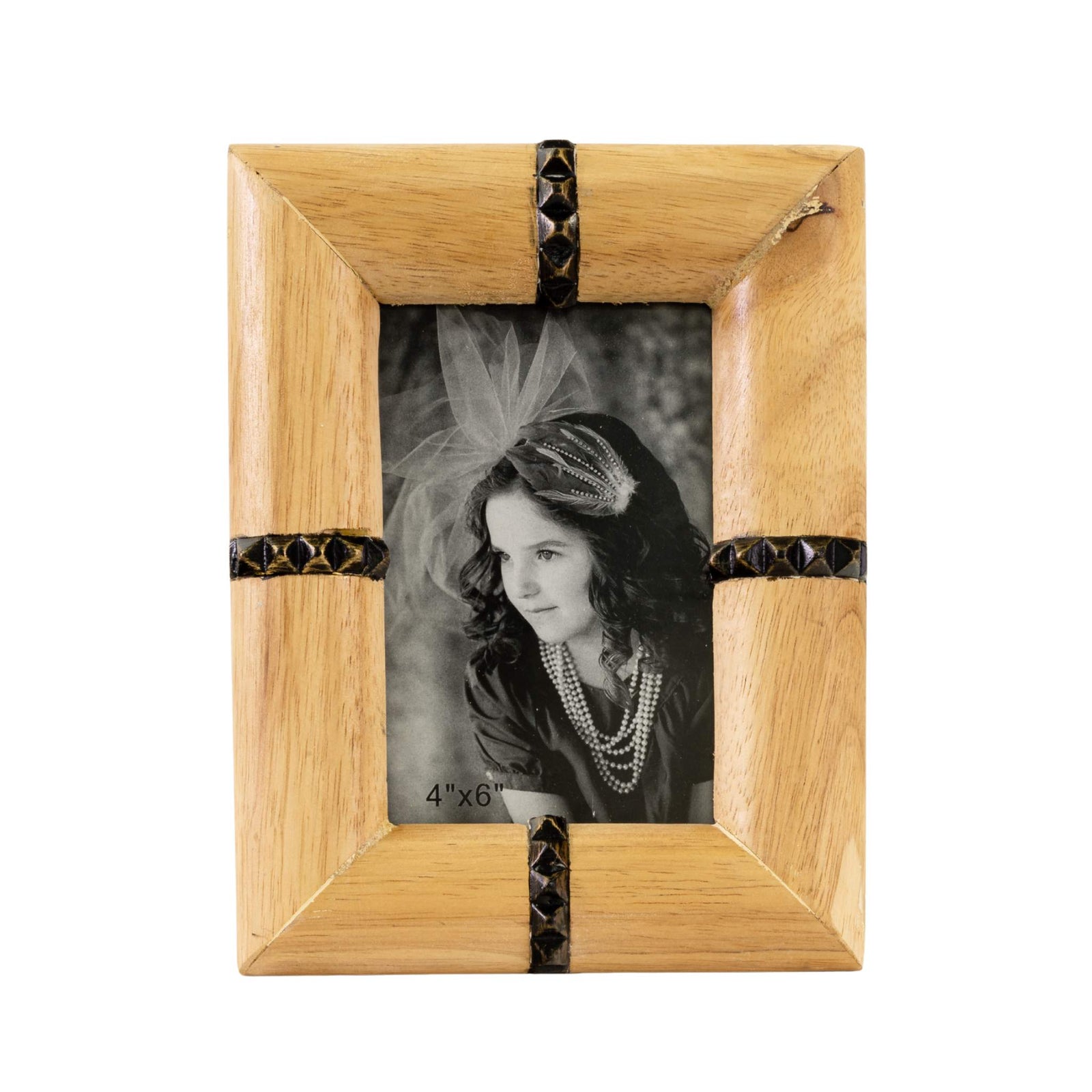 Havana Photo Frame Medium | Leather Gallery 