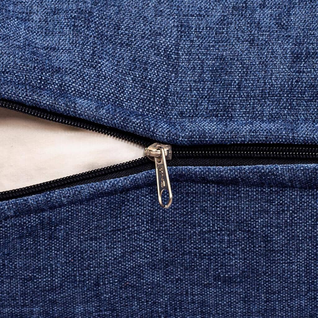 Havanna Indigo Cushion Cushion Leather Gallery 