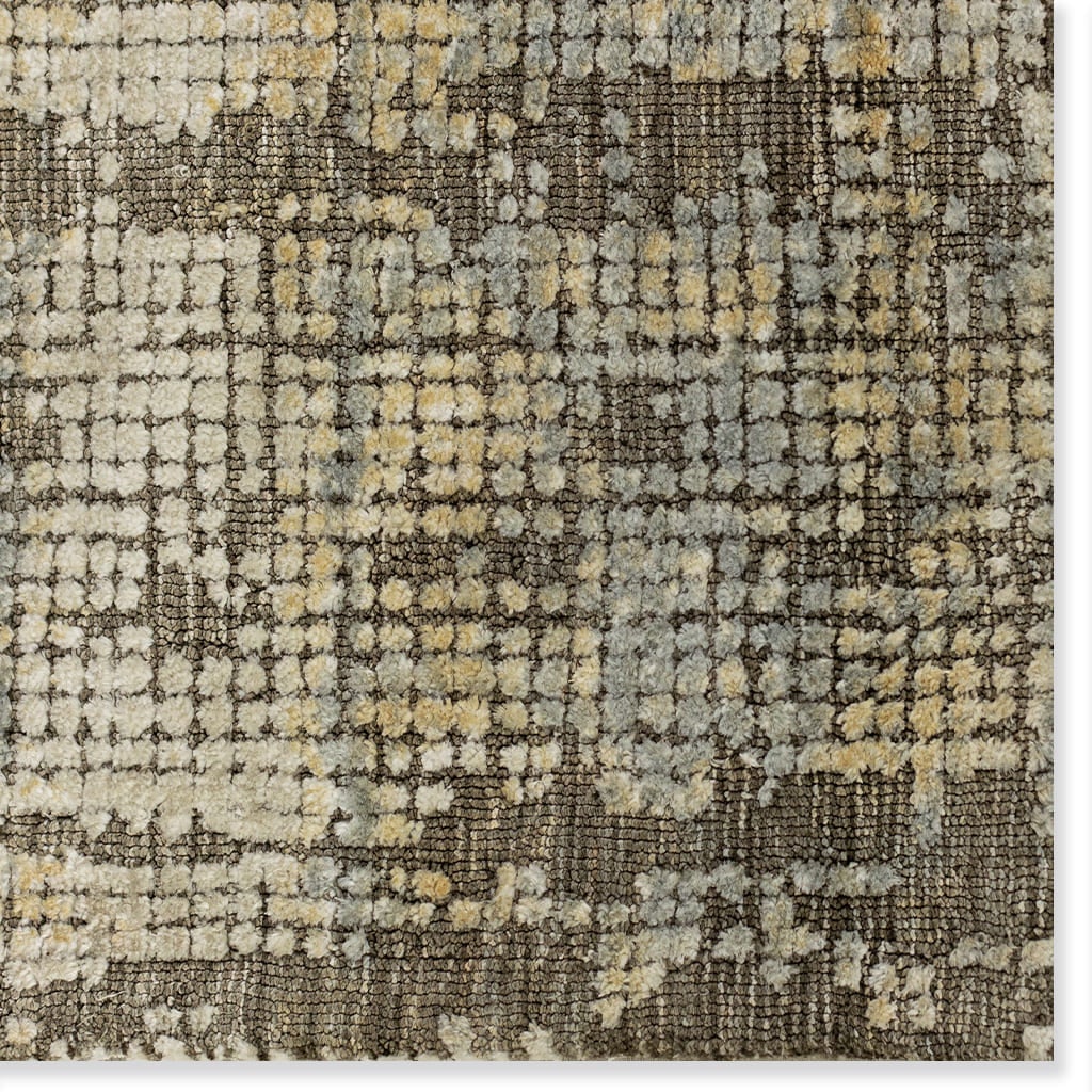 Iman Golden Truffle Rug Carpets Leather Gallery 240 x 340