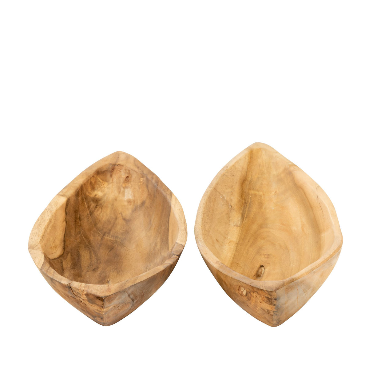 Imani Teak Tray | Leather Gallery Trays