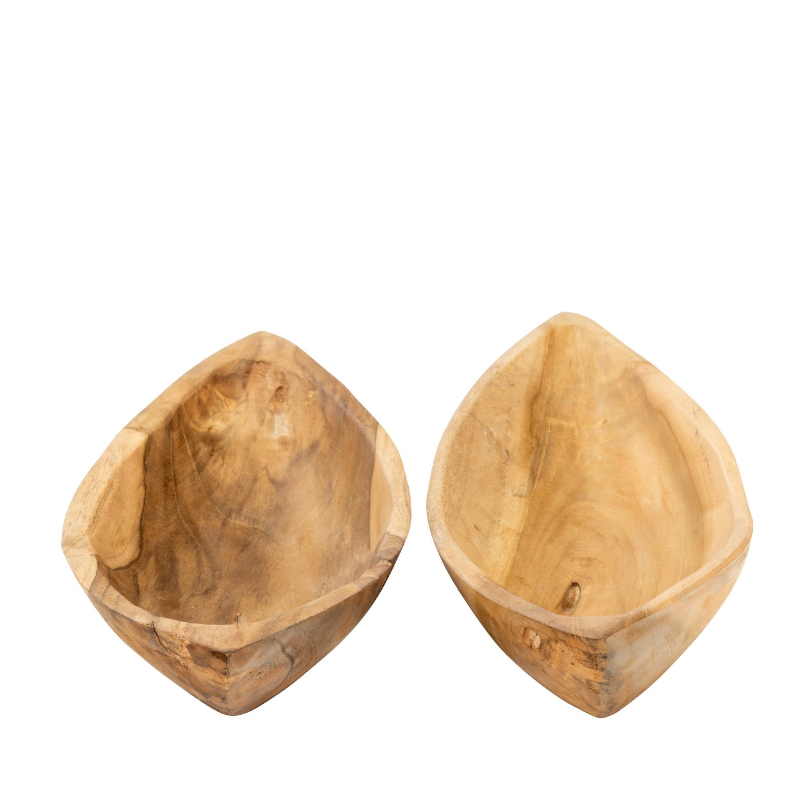 Imani Teak Tray | Leather Gallery Trays