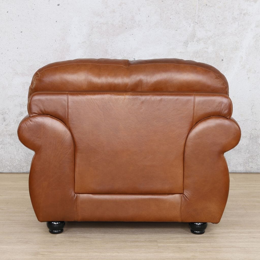 Isilo 1 Seater Leather Sofa Leather Sofa Leather Gallery-czar-pecan