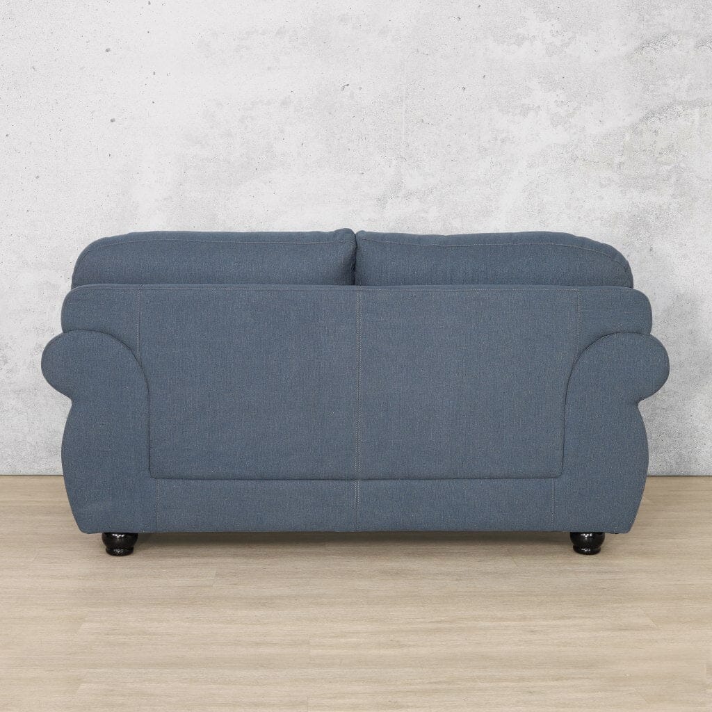 Isilo 2 Seater Fabric Sofa Fabric Sofa Leather Gallery-air-force-blue